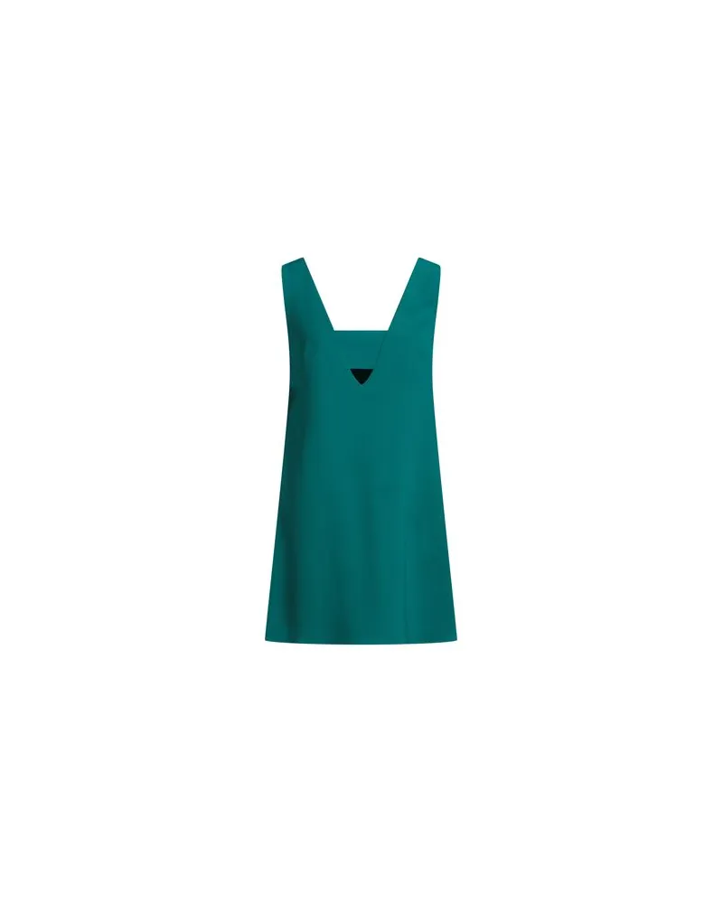 P.A.R.O.S.H. KLEIDER - Mini-Kleiderauf YOOX.COM Smaragdgrün