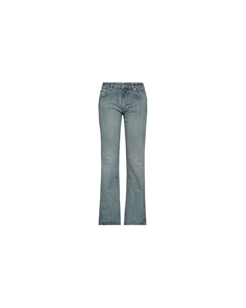 Ganni HOSEN & RÖCKE - Jeanshosenauf YOOX.COM Blau