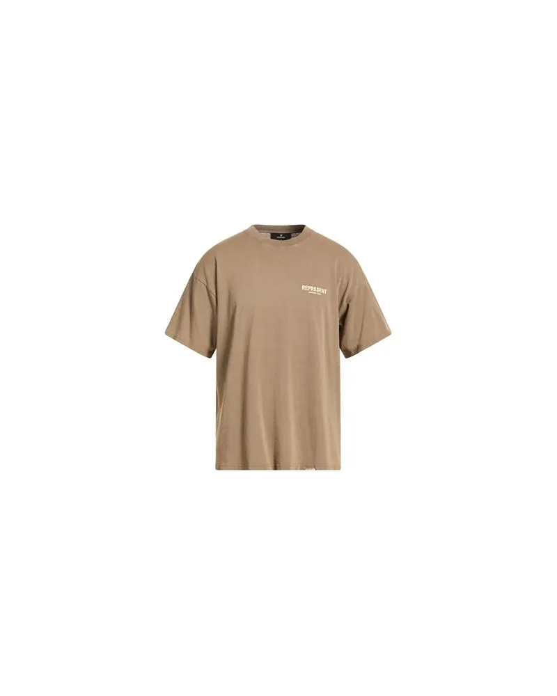 REPRESENT TOPS - T-shirtsauf YOOX.COM Maulwurfsgrau
