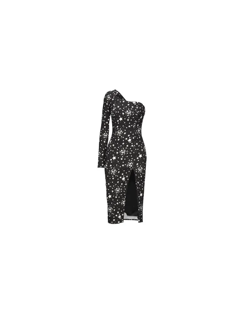 Elisabetta Franchi KLEIDER - Midi-Kleiderauf YOOX.COM Schwarz