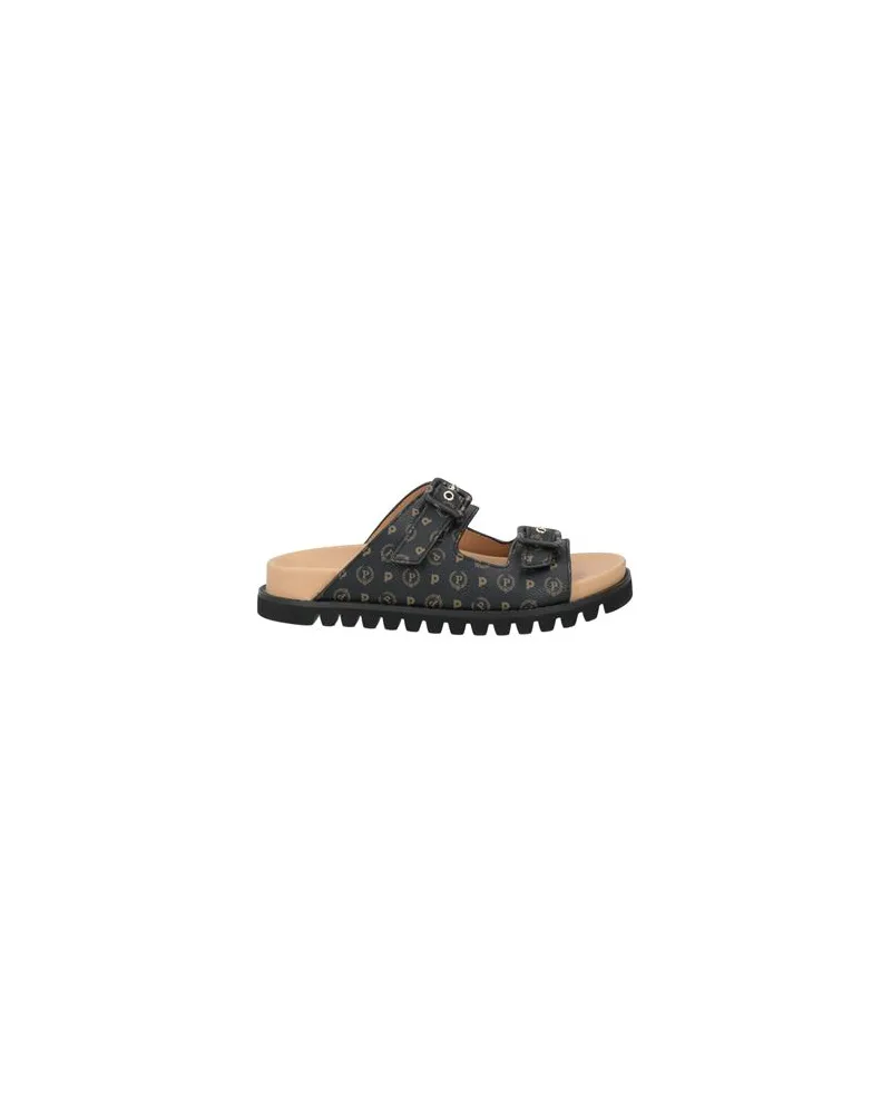 Pollini HERITAGE  - SCHUHE - Sandalenauf YOOX.COM Schwarz