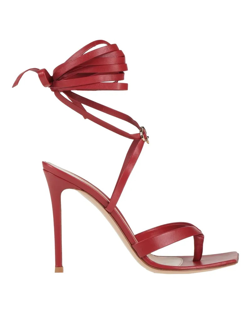 Gianvito Rossi Zehentrenner Rot