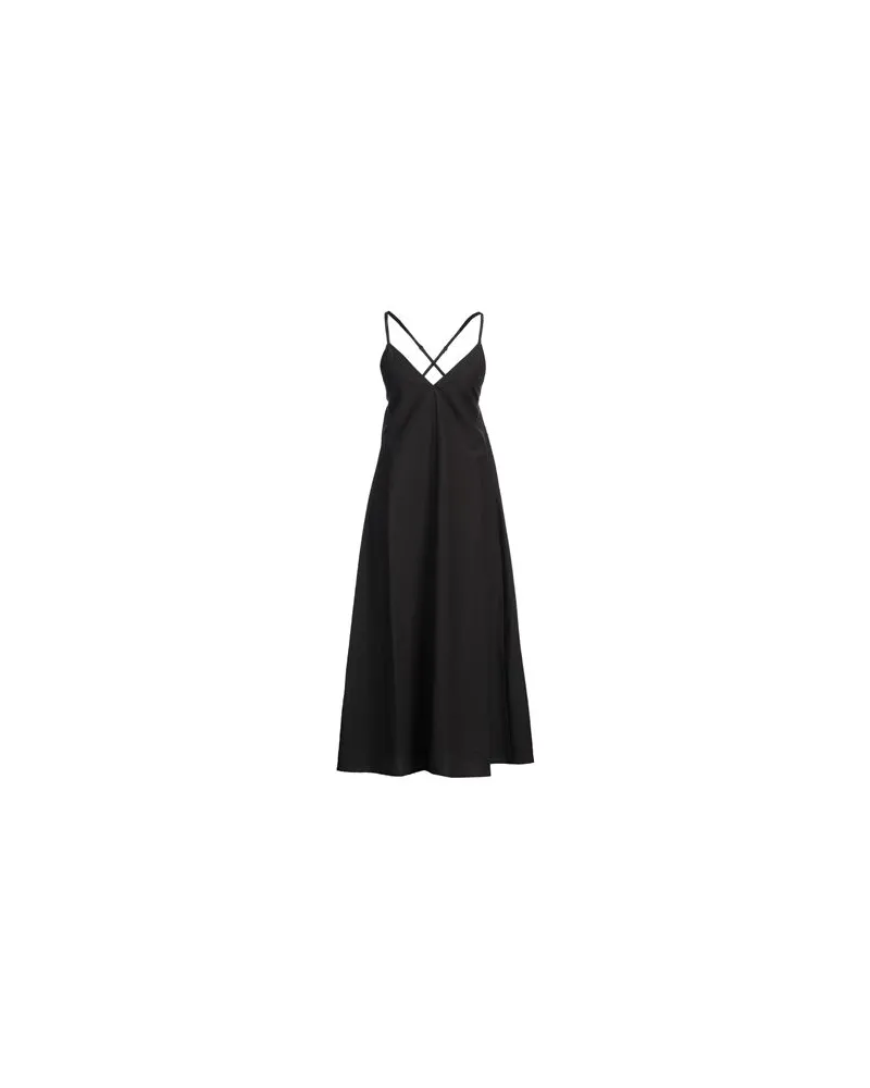 Department 5 KLEIDER - Midi-Kleiderauf YOOX.COM Schwarz