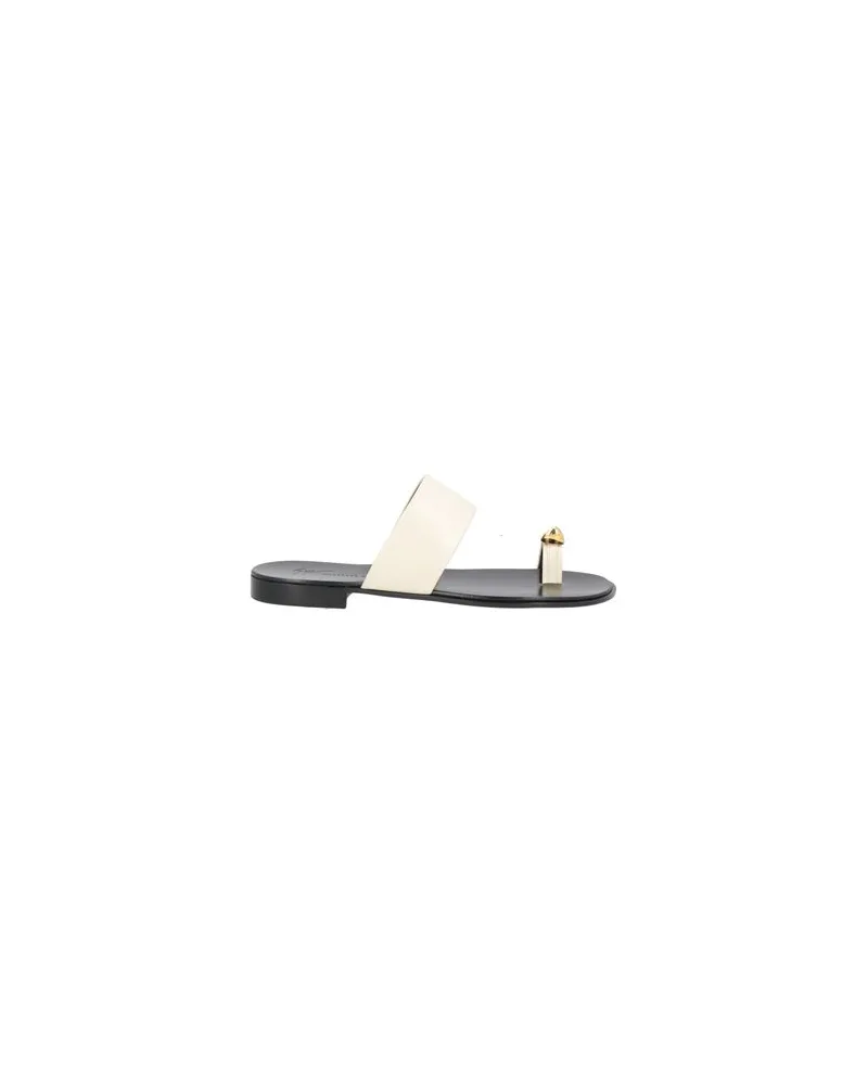 Giuseppe Zanotti SCHUHE - Zehentrennerauf YOOX.COM Elfenbein