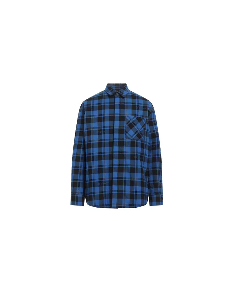 OFF-WHITE TOPS - Hemdenauf YOOX.COM Blau