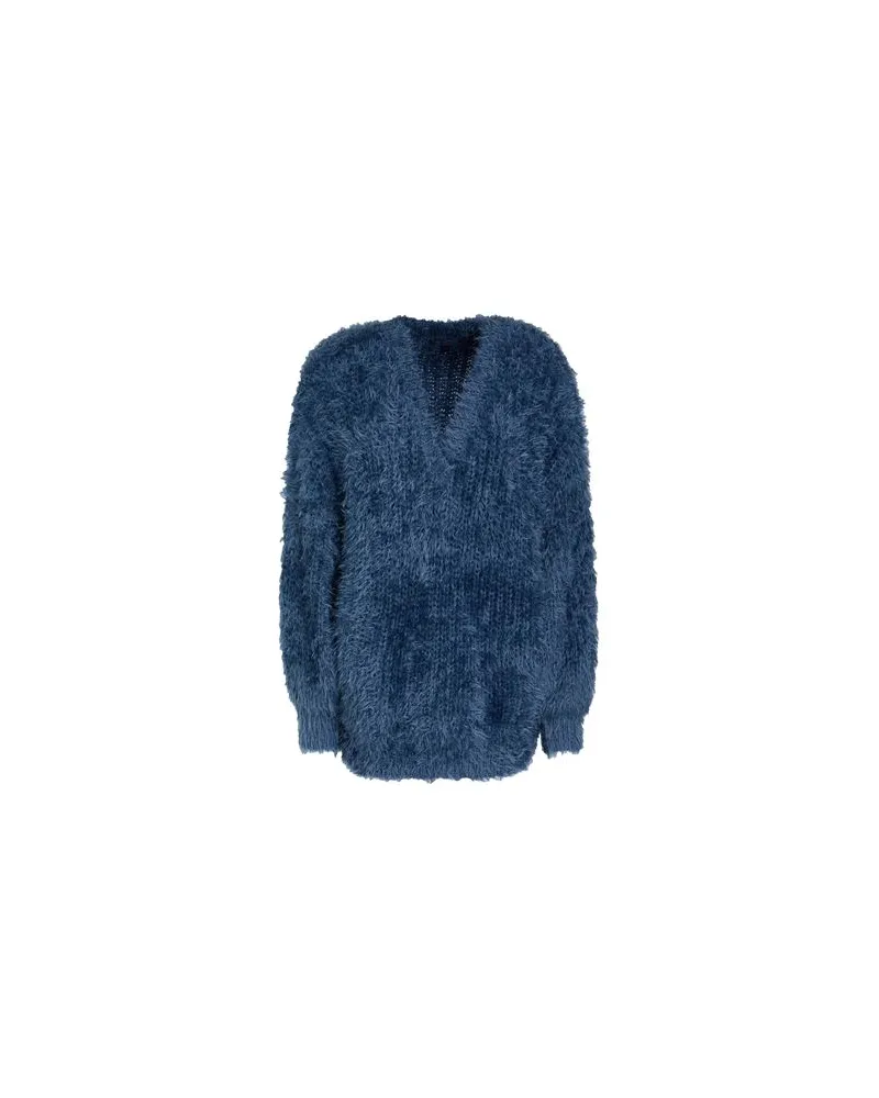 Guess STRICKWAREN - Pulloverauf YOOX.COM Taubenblau