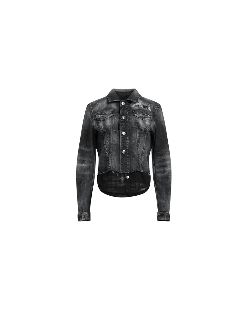 Dsquared2 TOPS - Jeanshemdenauf YOOX.COM Schwarz