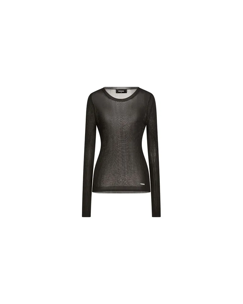Dsquared2 STRICKWAREN - Pulloverauf YOOX.COM Schwarz