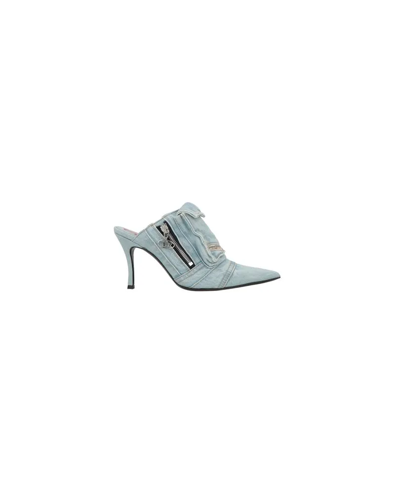 Diesel D-VENUS POCKET ML  - SCHUHE - Mules & Clogsauf YOOX.COM Blau