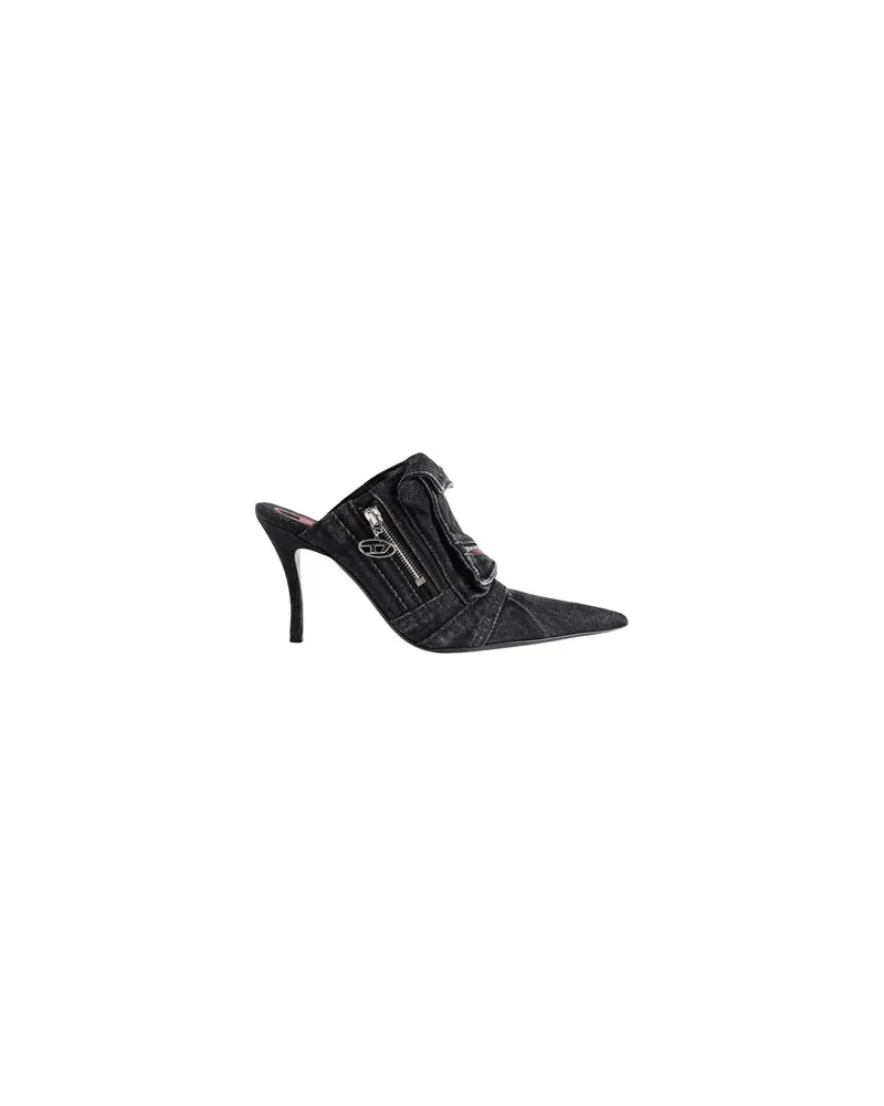 Diesel D-VENUS POCKET ML  - SCHUHE - Mules & Clogsauf YOOX.COM Schwarz