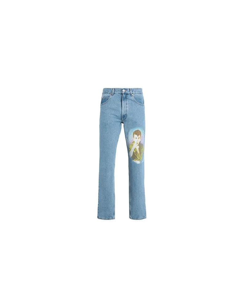 Martine Rose HOSEN & RÖCKE - Jeanshosenauf YOOX.COM Blau