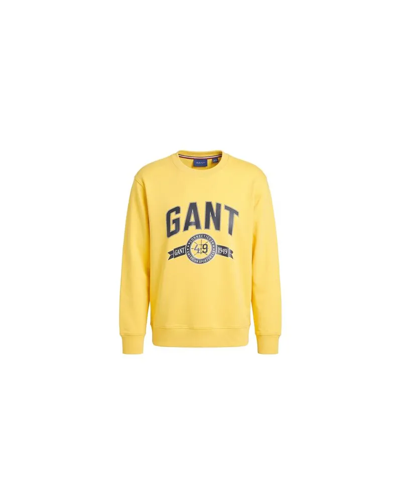 Gant TOPS - Sweatshirtsauf YOOX.COM Gelb