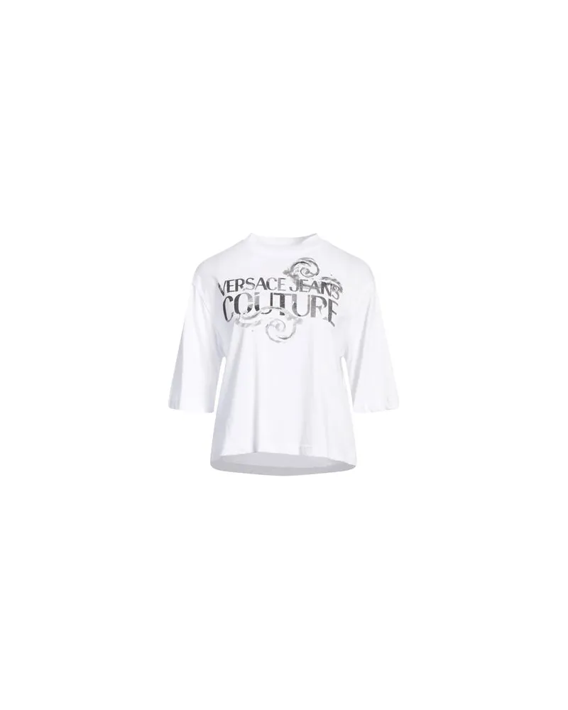 Versace Jeans TOPS - T-shirtsauf YOOX.COM Weiß