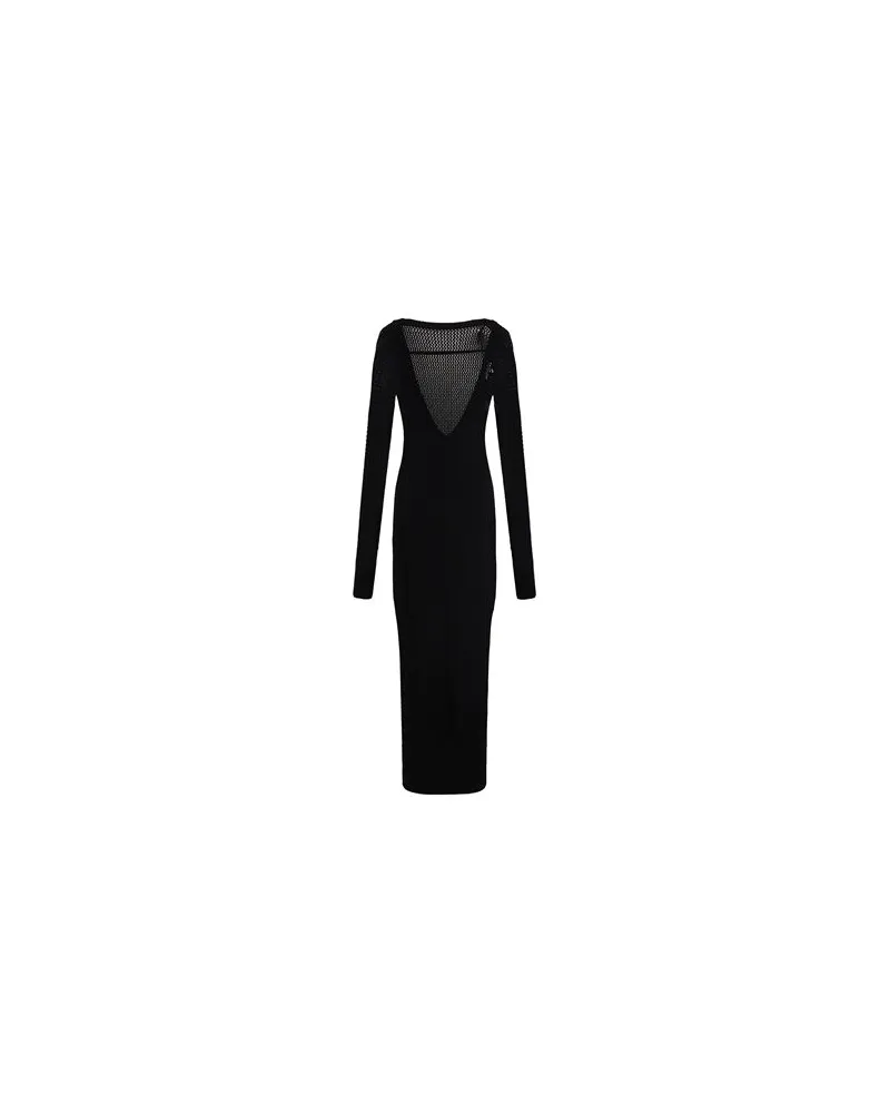 Patrizia Pepe KLEIDER - Maxi-Kleiderauf YOOX.COM Schwarz