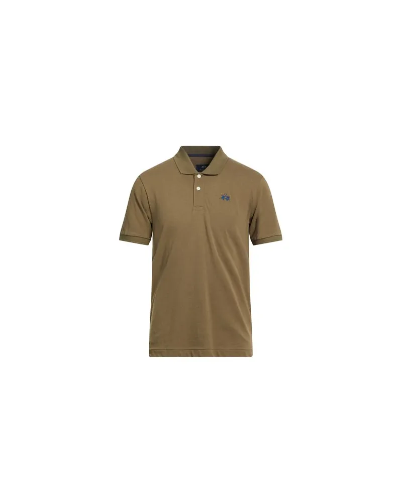 La Martina TOPS - Poloshirtsauf YOOX.COM Militärgrün