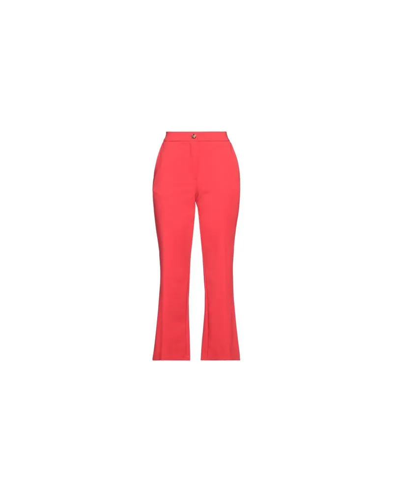 SOLOTRE HOSEN & RÖCKE - Hosenauf YOOX.COM Rot