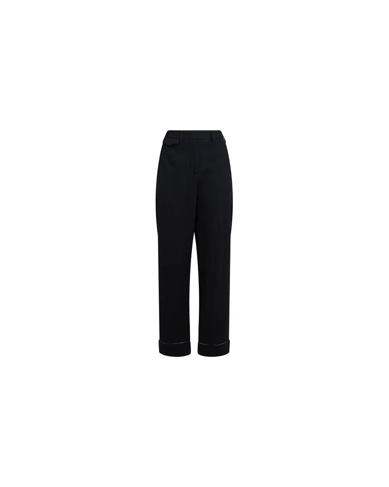 Giorgio Armani HOSEN & RÖCKE - Hosenauf YOOX.COM Schwarz