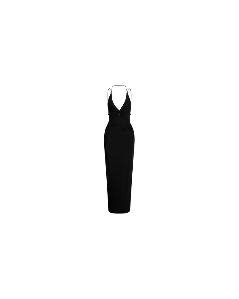 Dion Lee KLEIDER - Maxi-Kleiderauf YOOX.COM Schwarz