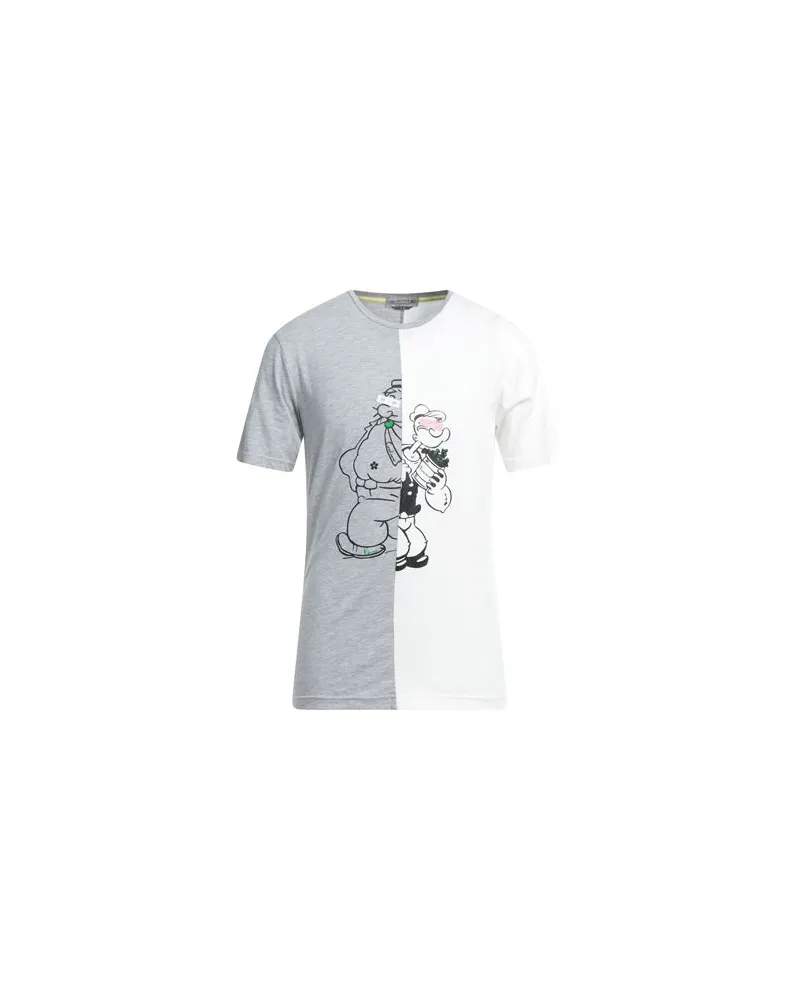 Daniele Alessandrini TOPS - T-shirtsauf YOOX.COM Hellgrau