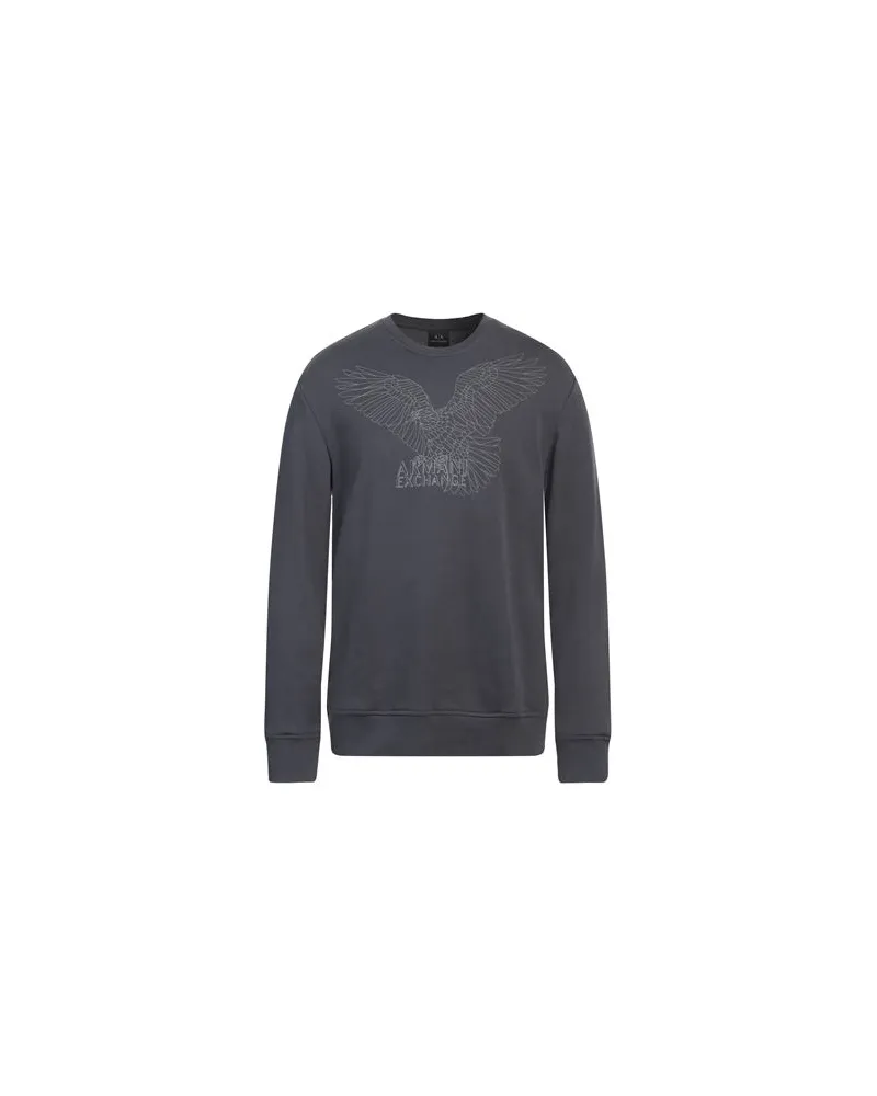 Armani Exchange TOPS - Sweatshirtsauf YOOX.COM Blei
