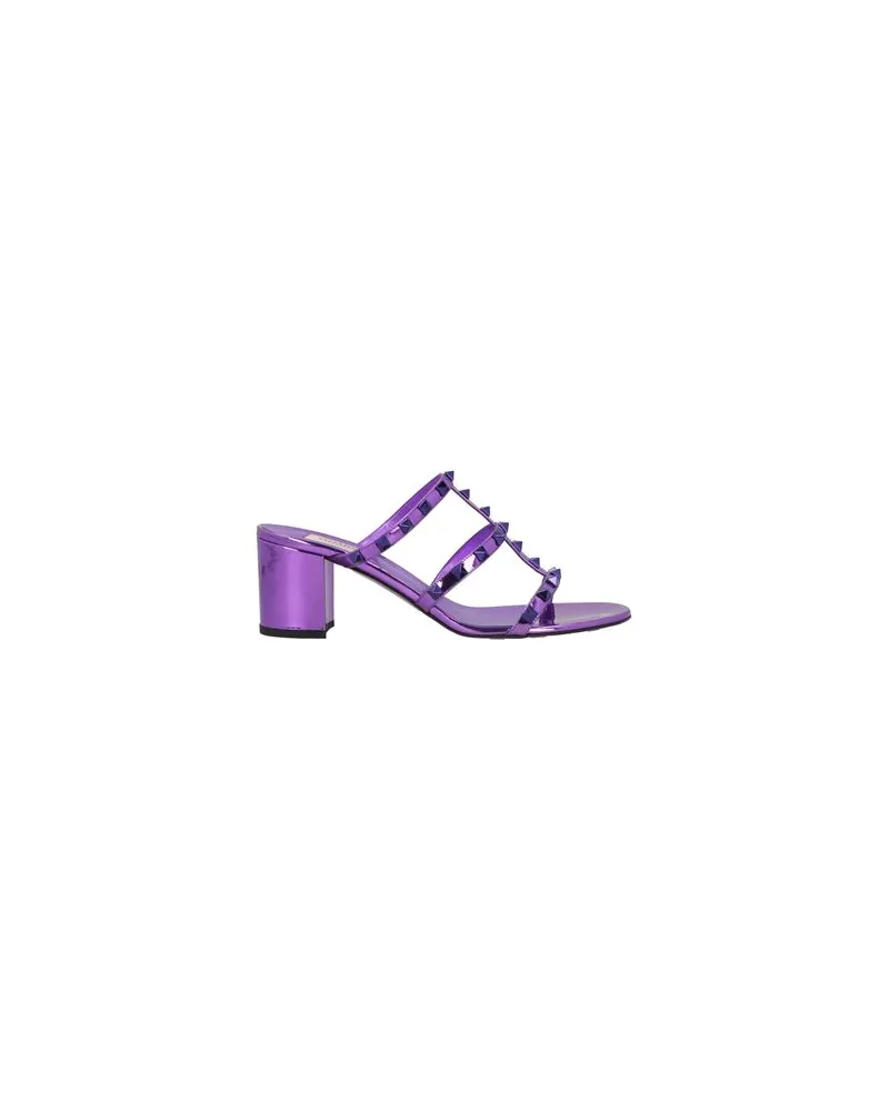 Valentino Garavani SCHUHE - Sandalenauf YOOX.COM Violett