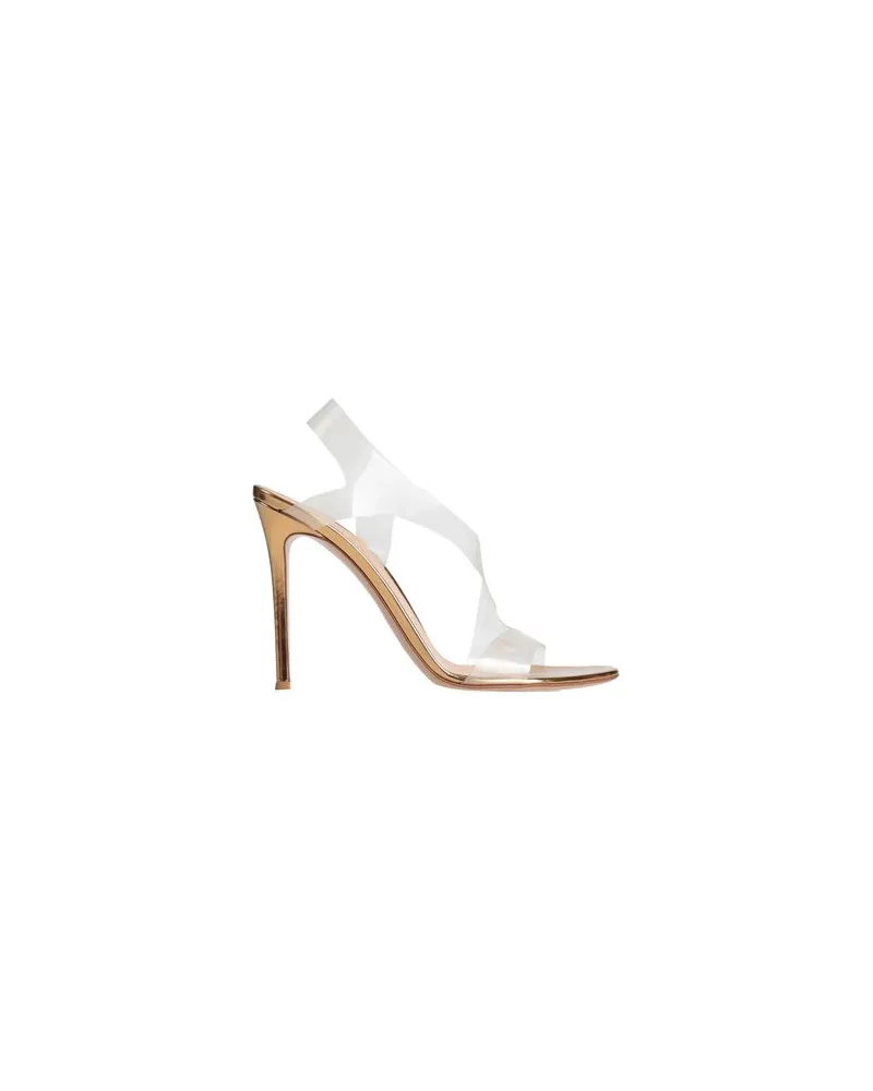 Gianvito Rossi SCHUHE - Sandalenauf YOOX.COM Transparent