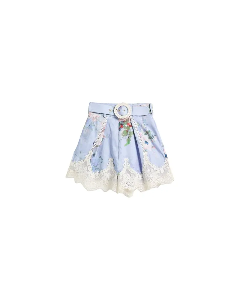 Zimmermann HOSEN & RÖCKE - Shorts & Bermudashortsauf YOOX.COM Hellblau