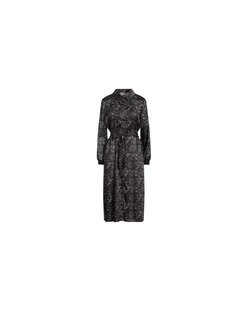 Rinascimento KLEIDER - Midi-Kleiderauf YOOX.COM Schwarz