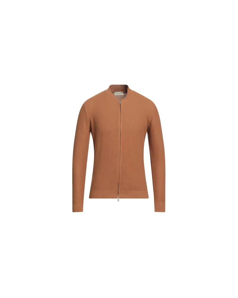 Filippo de Laurentiis STRICKWAREN - Strickjackenauf YOOX.COM Kamel
