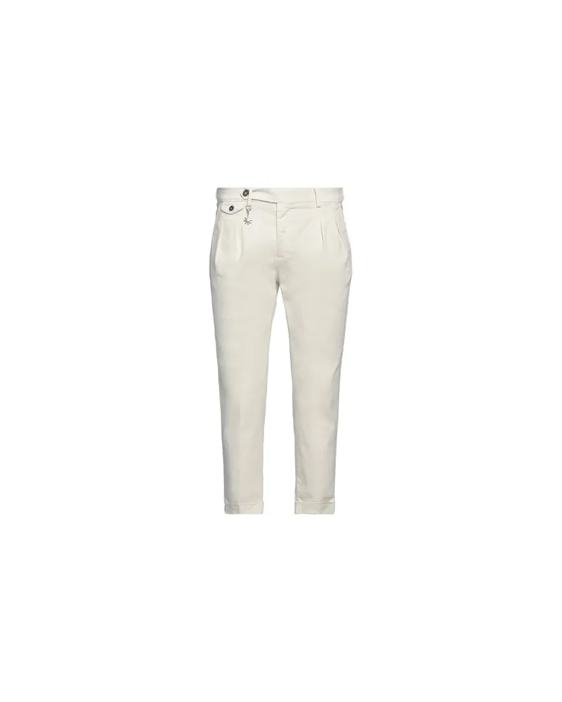 Manuel Ritz HOSEN & RÖCKE - Hosenauf YOOX.COM Cremeweiß