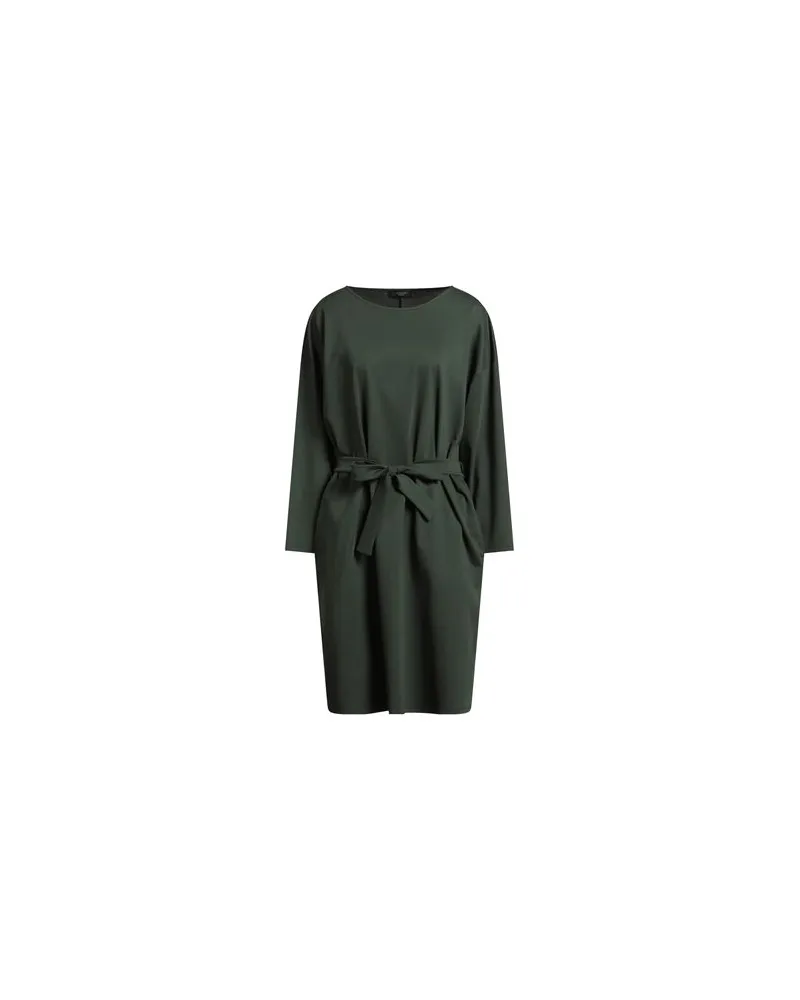 Max Mara KLEIDER - Midi-Kleiderauf YOOX.COM Dunkelgrün