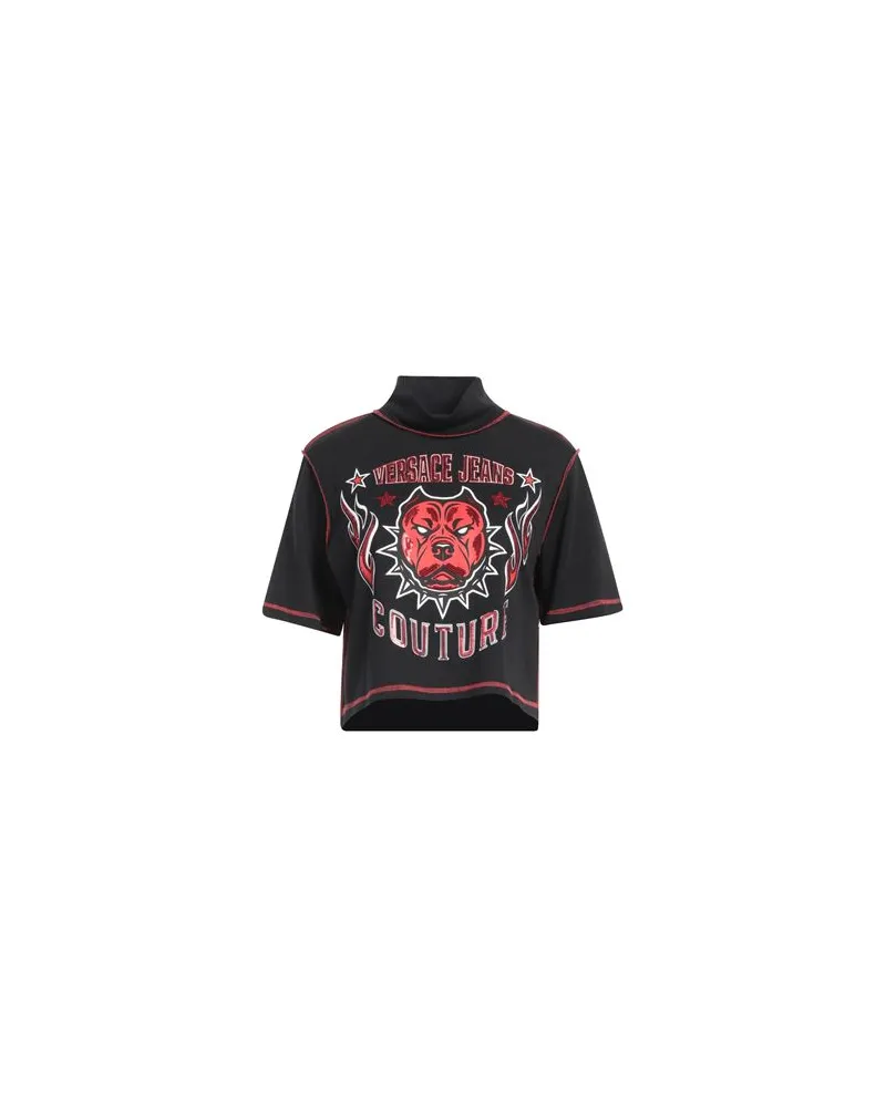 Versace Jeans TOPS - T-shirtsauf YOOX.COM Schwarz