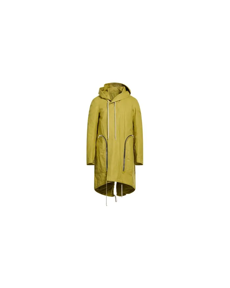 Rick Owens JACKEN & MÄNTEL - Mäntelauf YOOX.COM Limettengrün