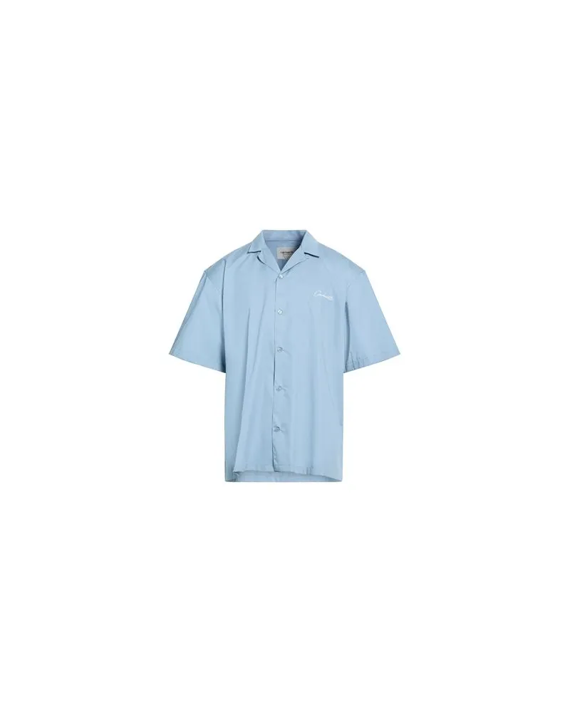 Carhartt WIP TOPS - Hemdenauf YOOX.COM Hellblau