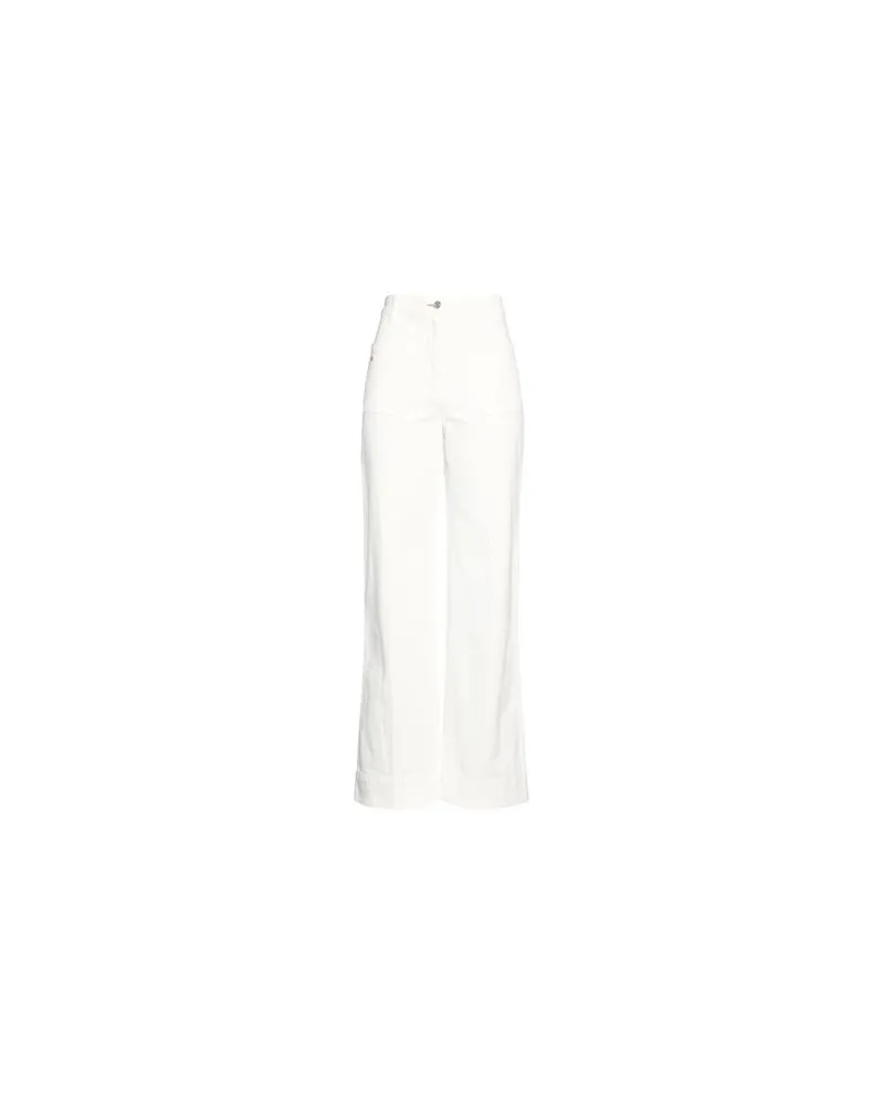 Victoria Beckham HOSEN & RÖCKE - Jeanshosenauf YOOX.COM Weiß