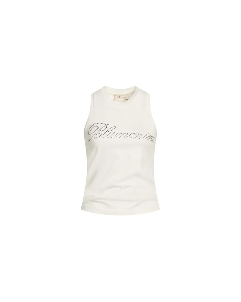 Blumarine TOPS - Tank Topsauf YOOX.COM Elfenbein