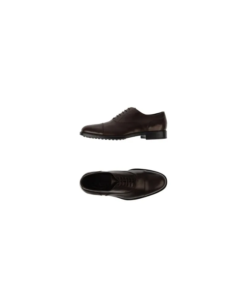 TOD'S SCHUHE - Schnürschuheauf YOOX.COM Dunkelbraun