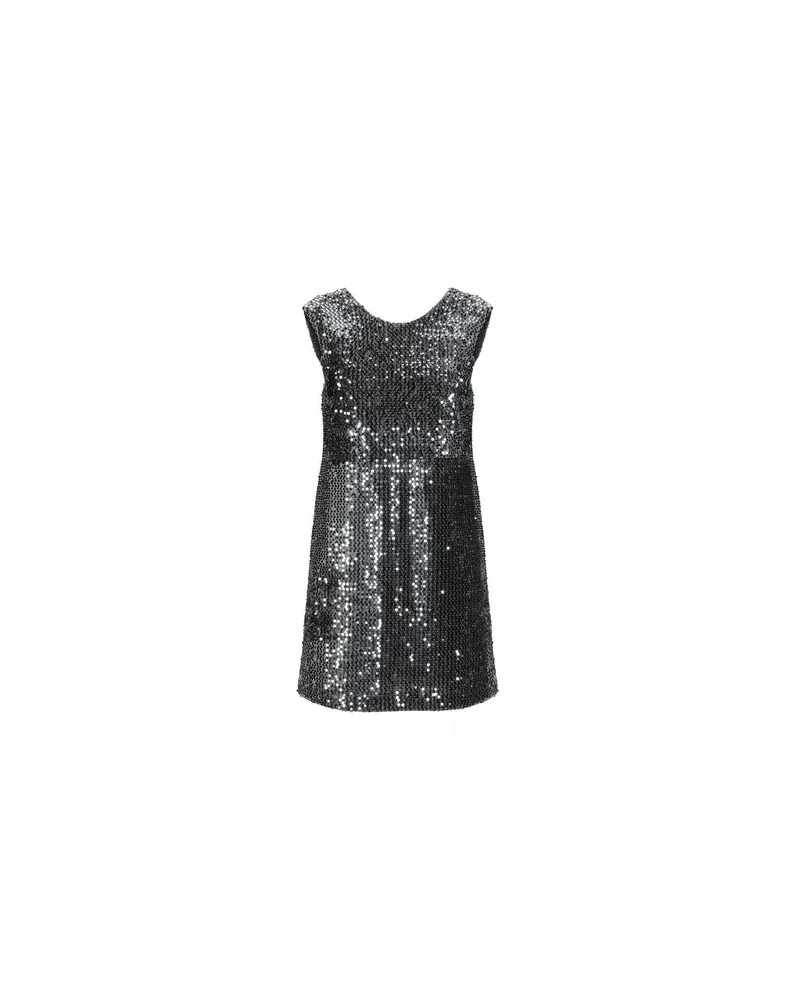 AnnaRita N KLEIDER - Mini-Kleiderauf YOOX.COM Blei