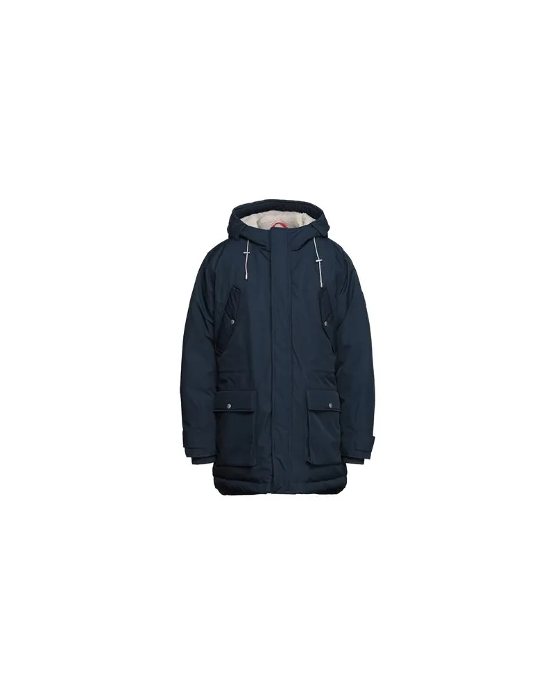 Gant JACKEN & MÄNTEL - Mäntelauf YOOX.COM Nachtblau