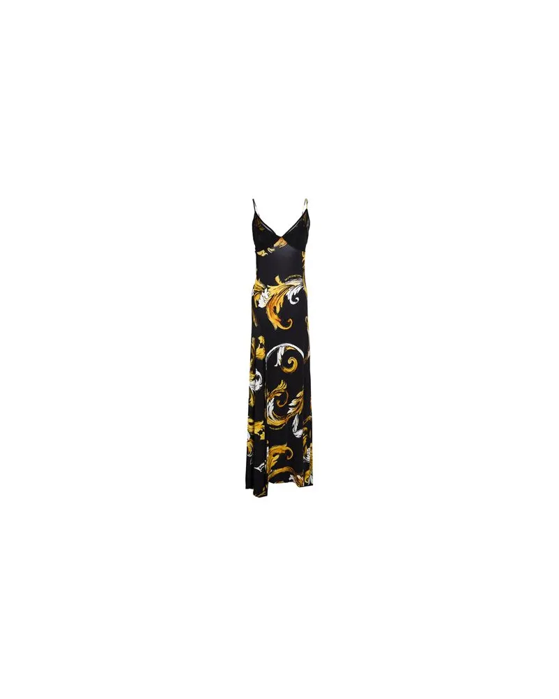 Versace Jeans KLEIDER - Maxi-Kleiderauf YOOX.COM Schwarz