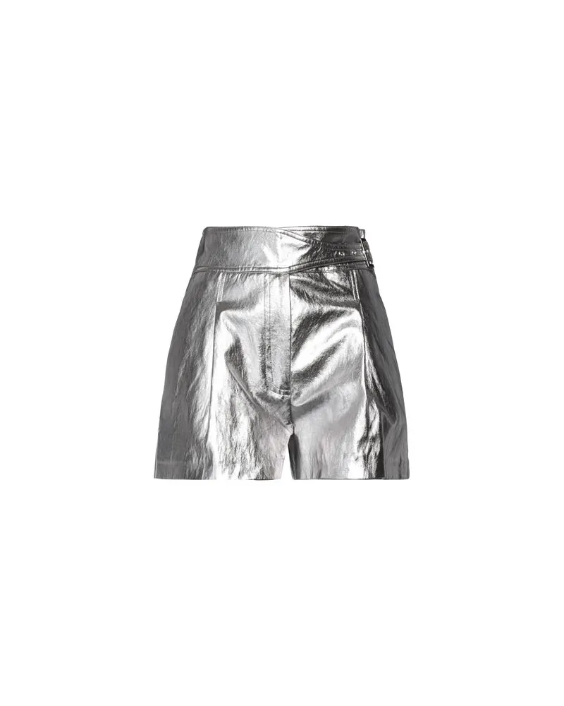 Twin-Set HOSEN & RÖCKE - Shorts & Bermudashortsauf YOOX.COM Silber