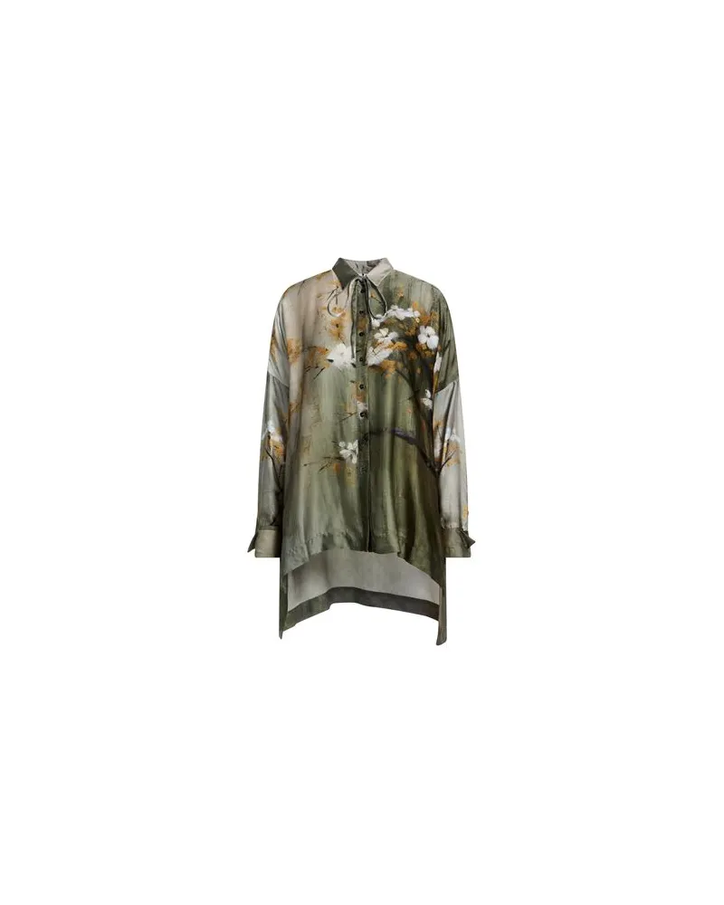 Masnada TOPS - Hemdenauf YOOX.COM Salbeigrün