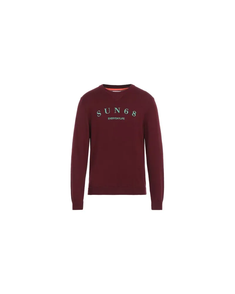 Sun68 STRICKWAREN - Pulloverauf YOOX.COM Bordeaux