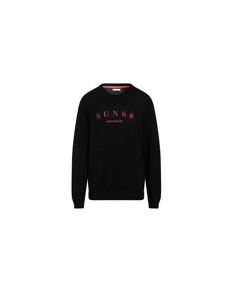 Sun68 STRICKWAREN - Pulloverauf YOOX.COM Schwarz