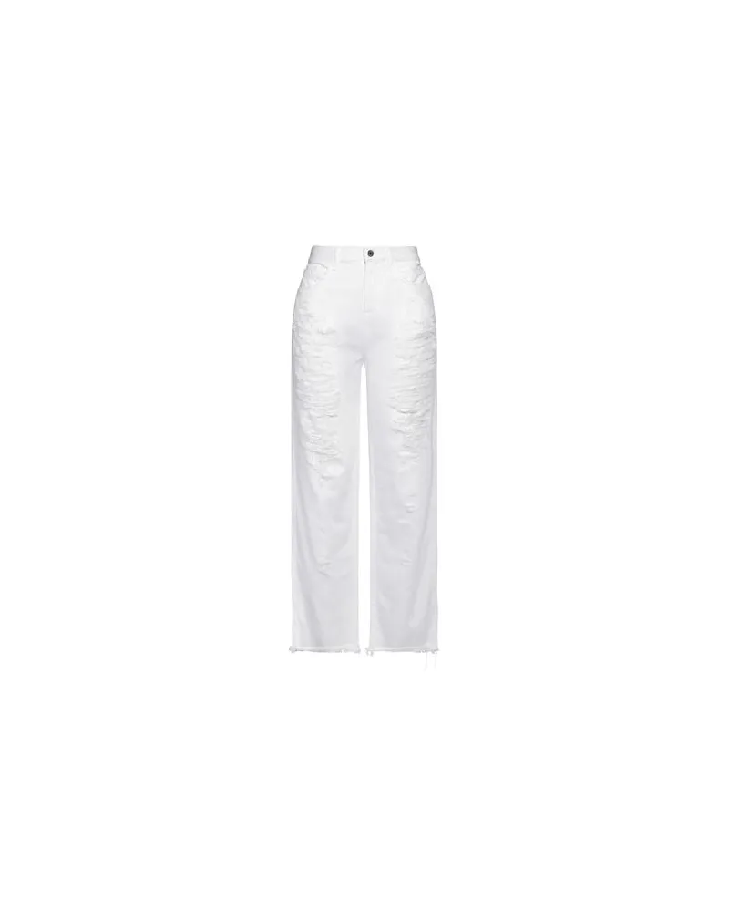 Liu Jo HOSEN & RÖCKE - Jeanshosenauf YOOX.COM Weiß