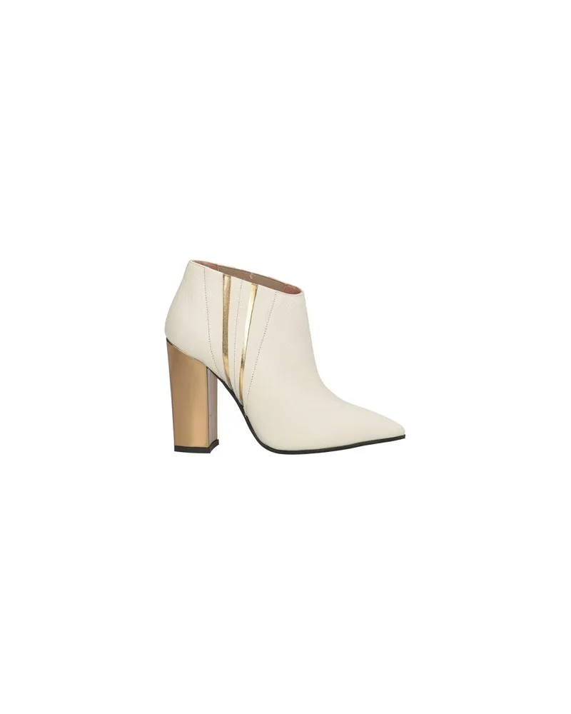 Pollini SCHUHE - Stiefelettenauf YOOX.COM Elfenbein
