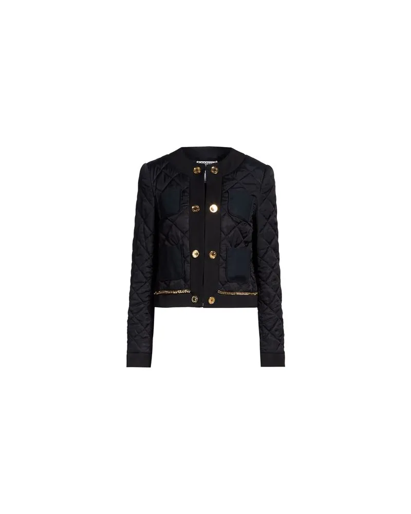 Moschino JACKEN & MÄNTEL - Pufferjacken & Daunenjackenauf YOOX.COM Schwarz