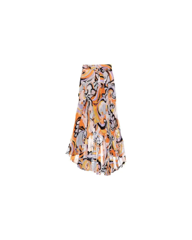 MARCIANO Los Angeles HOSEN & RÖCKE - Maxi-Röckeauf YOOX.COM Orange