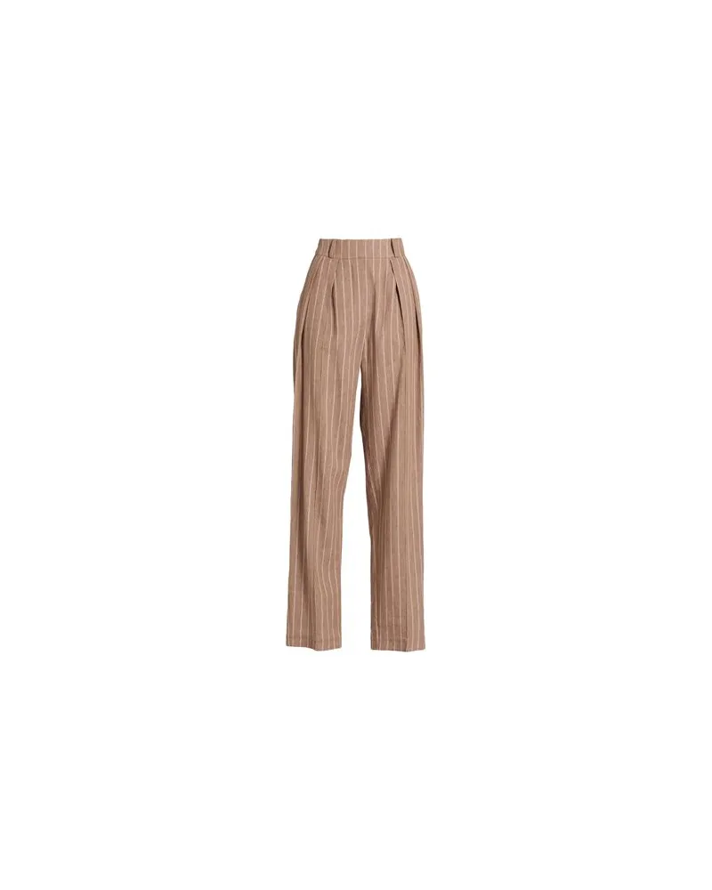 THE MANNEI HOSEN & RÖCKE - Hosenauf YOOX.COM Hellbraun