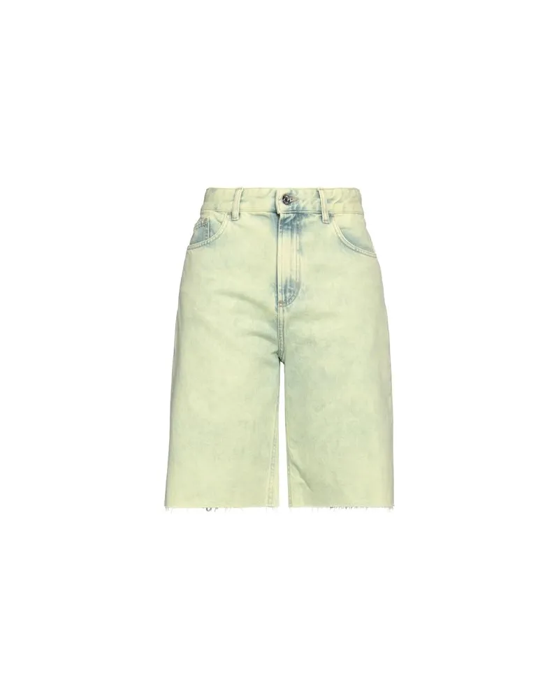 Liu Jo HOSEN & RÖCKE - Jeansshortsauf YOOX.COM Limettengrün